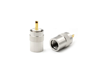 UHF Male Straight Connector For RG 213 Cable Clamp RAELSYS